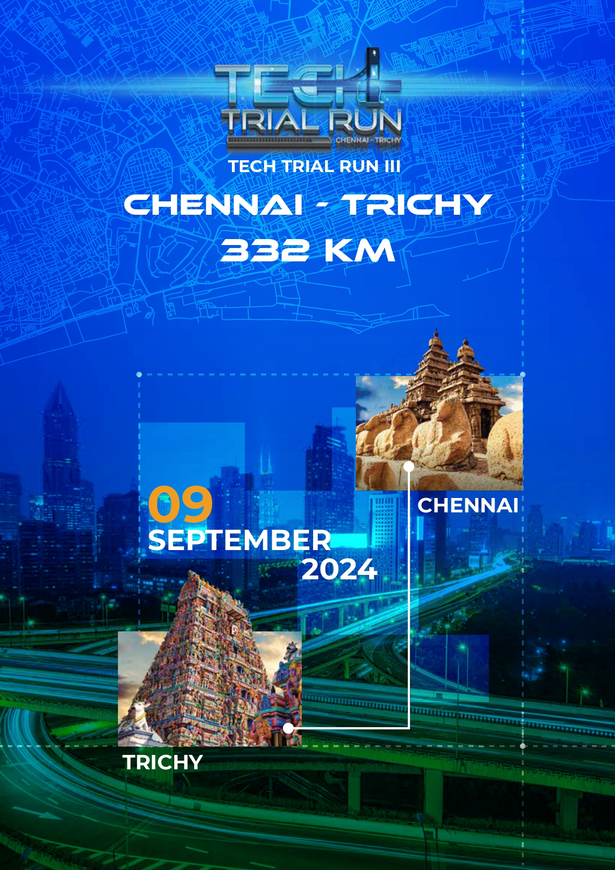 Chennai–Trichy Trial Run III (332 KM)